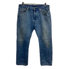 Levi's 501 デニムパンツ W38 ライトブルー リーバイス ボタンフライ アメカジ ジーンズ デニム コットン ビッグサイズ 2601-171