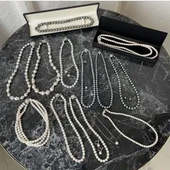 あこや 淡水 本真珠 ネックレス イヤリング シルバー まとめ売り 17点