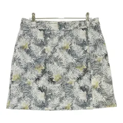 サイズ：13 MUNSING WEAR マンシングウェア  ストレッチスカート リーフ総柄 ホワイト系 [240101593485] ゴルフウェア レディース ストスト