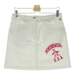 サイズ：13 MUNSING WEAR マンシングウェア  ストレッチスカート  ホワイト系 [240101593486] ゴルフウェア レディース ストスト
