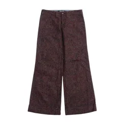 ■美品■JUNYA WATANABE COMME des GARCONS ジュンヤワタナベコムデギャルソン ワイドパンツ サイズM AD2005 ツイード マルチカラー ブランド古着【中古】20250108/RA2668