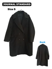 JOURNAL STANDARDメンズ アルパカ混 ダブルチェスターコート