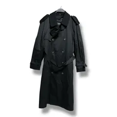 LAUREN RALPH LAUREN ローレンラルフローレン ライナー付き ダブルトレンチコート アウター  襟装飾取り外し可能 長袖 上着 メンズ　ブラック サイズ36 冬 久喜倉庫店 48 No.K1180Y