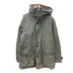 ジャーナルスタンダード レリューム JOURNAL STANDARD relume ミリタリーコート 総裏地 ライナー付き L 緑 カーキ /MN