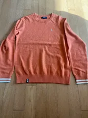 HAZZYS レディース ゴルフウェア ニット オレンジ