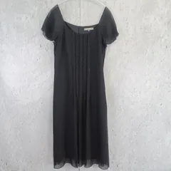 UNITED ARROWS ユナイテッドアローズ 半袖ワンピース ビジュー付き ワンピース レディース 38サイズ ブラック  〇□