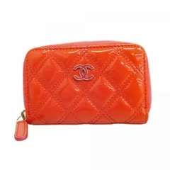 シャネル(Chanel) シャネル 財布・コインケース マトラッセ パテントレザー ピンク レディース