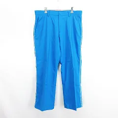 ナイキゴルフ NIKE GOLF パンツ ボトムス ロング丈 ロゴ ストレッチ 35 ブルー ※EKM