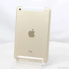 〔中古品〕 iPad mini 3 128GB ゴールド MGYU2J／A au【377】