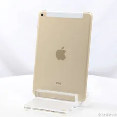 〔中古品〕 iPad mini 4 64GB ゴールド MK752J／A auロック解除SIMフリー【198】