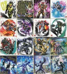 【中古】食玩 雑貨 全16種セット 「仮面ライダー 色紙ART4」