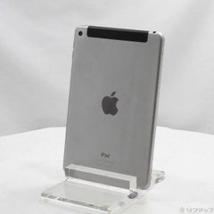 〔中古品〕 iPad mini 4 128GB スペースグレイ MK762J／A SIMフリー【368】