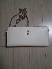 ポロラルフローレン 白 チェーンバッグ