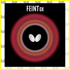 【新着商品】1枚 粒高 OX スポンジ無し) フェイント ラバー 00060 卓球 バタフライButterfly)