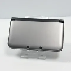 ニンテンドー 3DSLL シルバーブラック ジャンク 外装 画面 美品 ゲームソフト読込OK ds 3dsll 3DS LL 任天堂