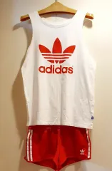 アディダス タンクトップとハーフパンツ セット