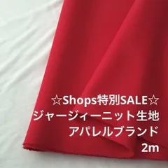 Z9X/4504◆2m 特別SALE/ポリ系ジャージィーニット生地/生地のM