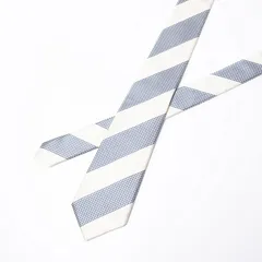 FRAY フライ ネクタイ シルク ネクタイ ジャガードタイ 幅8.5cm レジメンタルタイ ハンドメイド イタリア製 ブランド古着【中古】20221111/GM1480