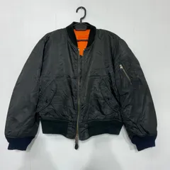 アルファ　ma-1 フライトジャケット　ブラック　 M