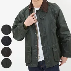 バブアー BARBOUR メンズ ブルゾン MWX0018 WAXED COTTON【BEDALE：ビデイル】オイル ワックス コーティング レギュラータイプ ブラック(BLACK)