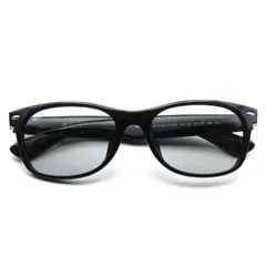 美品 Ray-Ban レイバン サングラス RB2132-F NEW WAYFARER イタリア製 ニューウェイファーラー フルフィット 601/52 ブラック 65009423