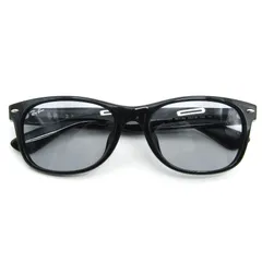 美品 Ray-Ban レイバン サングラス RB2132-F NEW WAYFARER イタリア製 601/R5 ブラック  54000224
