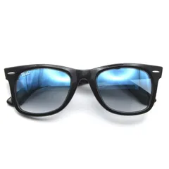 美品 Ray-Ban レイバン サングラス RB2140-F WAYFARER イタリア製 ウェイファーラー フルフィット 901/3F ブラック 65009421