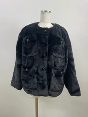 訳あり　&LOVE アンドラブ L レディース ジャンパー・ブルゾン ブラック。 20250521-0010