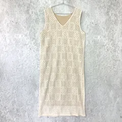 Classical Elf クラシカルエルフ 2way パネル レース ジャンパースカート オフホワイト Mサイズ 〇◇