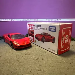 トミカNo.59 フェラーリF8 トリブート　初回特別仕様　レッド　赤　スポーツカー