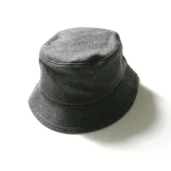 【新品】 KIJIMA TAKAYUKI × TOMORROWLAND ／ キジマタカユキ × トゥモローランド　ウール メルトン バケットハット 日本製 MELTON BUCKET HAT 帽子 グレー ｜ 秋冬