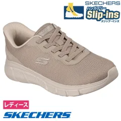 【トープ】スケッチャーズ スリップインズ レディース スニーカー ボブス スポート B フレックス フレックス ルーシー 117324 Skechers Slip-Ins 靴 スリッポン ノーマル幅 洗える