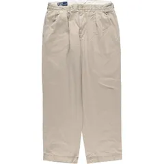 古着 ラルフローレン Ralph Lauren POLO by Ralph Lauren ANDREW PANT ツータック チノパンツ メンズw35相当/eaa606696