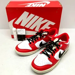 01w-5830 ナイキ NIKE  Dunk Low Retro PRM Chicago Split ダンク ロー レトロ PRM シカゴ スプリット DZ2536-600 28.5cm  スニーカー  【中古品】