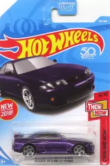 【中古】ミニカー 1/64 NISSAN SKYLINE GT-R R33(メタリックパープル) 「Hot Wheels THEN AND NOW」 [FJY75]
