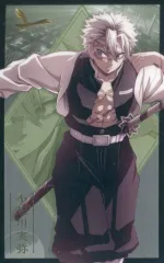 【中古】キャラカード 不死川実弥 「劇場版 鬼滅の刃 無限城編 第一章 猗窩座再来 描き下ろしイラスト 戦支度 ランダムフォトカードB」 劇場グッズ 第三弾