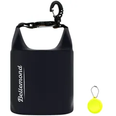 防水バッグ ドライバッグ ウォッシュバッグ バイク 防水バック ドライバック メッセンジャーバッグ ベルモンド IPX6 防水袋 | 6色 2L | 小さめ ポーチ | B1561#1 ナイトブラック