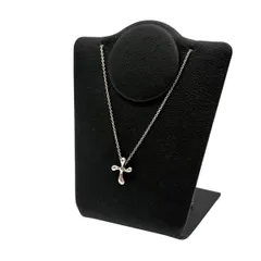 ♪3724 ティファニー ネックレス エルサ・ペレッティ スモールクロス SV925 シルバー 十字架 ペンダント 中古 TIFFANY&Co.