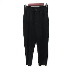 ザラ ZARA テーパードパンツ 黒 ブラック /YI