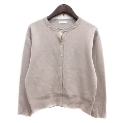 テチチ Te chichi カーディガン ニット フリー ベージュ /MN