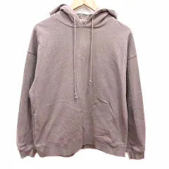 ウィムバイリドム WYM LIDNM パーカー プルオーバー フード 長袖 S グレージュ /YK