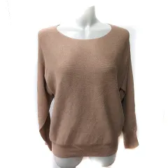 シンプリシテェ SIMPLICITE ニット セーター 長袖 モカ /YI