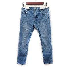 バンヤードストーム BARNYARDSTORM スキニーパンツ デニム ジーンズ ダメージ加工 00 XXS 紺 ネイビー /YI