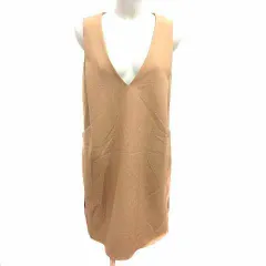 ローズティアラ Rose Tiara ワンピース ジャンパースカート ミニ 38 M ベージュ /YK