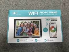 デジタルフォトフレーム wifi 10.1インチ  32GBメモリ SSA専用アプリ  操作簡単  動画 写真 音楽 遠隔転送 デジタル写真立て moonka