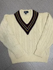 ヴィンテージ ポロ ラルフローレン クリケット ニット