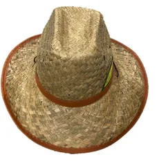 麦わら帽子 テンガロンハット ストローハット 帽子 メンズ レディース ユニセックス アウトドア ガーデニング 農作業 海水浴 登山 旅行 つば広 天然い草 スポーツ フリー あごひも 送料無料 ハット 海  キャンプ バーベキュー 紫外線  cp-6001