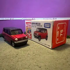 トミカNo.75 スズキハスラー　初回特別仕様　レッドブラック　ツートンカラー　赤　黒