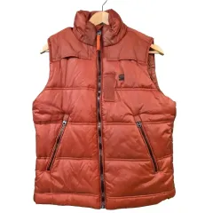 G-Star RAW オレンジ ダウン ベスト(S)ユニセックス