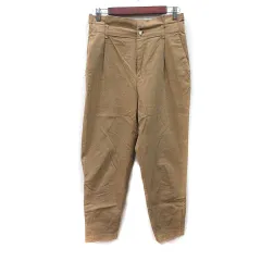ザラ ZARA テーパードパンツ ハイウエスト ベージュ /YI